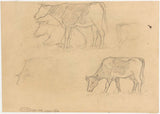 jozef-israels-1834-studies-of-cows-art-print-fine-art-reproduction-wall-art-id-aw4axhio5