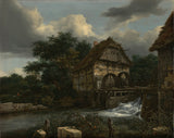 jacob-van-ruisdael-1653-two-watermills-and-an-open-sluice-art-print-fine-art-reproduction-wall-art-id-awel5tv9j