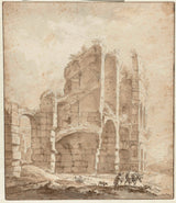 unknown-1635-part-of-the-colosseum-with-a-donkey-driver-art-print-fine-art-reproduction-wall-art-id-awhsp641k