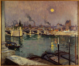 alexandre-nozal-1852-the-grenelle-bridge-seen-from-the-house-of-the-artist-louis-bleriot-dock-current-15th-and-16th-arrondissements-art-print-fine-art-reproduction-wall-art