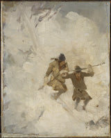 anna-nordlander-two-skiing-sami-study-art-print-fine-art-reproduction-wall-art-id-awzbcwzze