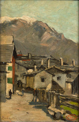 geo-poggenbeek-1882-houses-along-a-road-near-a-mountain-innsbruck-art-print-fine-art-reproduction-wall-art-id-axkmmmbx8