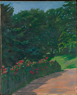 wilhelm-trubner-1910-krajobraz-sztuka-druk-reprodukcja-dzieł sztuki-ścienna-id-a002n7wlu