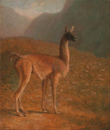 jacques-laurent-agasse-1848-guanaco-art-print-fine-art-reproductie-muurkunst-id-a0068hrjl