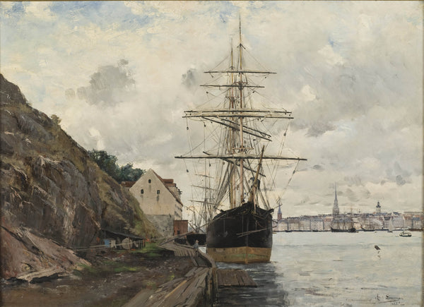 axel-lindman-1885-sea-approach-to-stockholm-art-print-fine-art-reproduction-wall-art-id-a00bqxkex