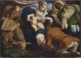 jacopo-bassano-l'adoration-des-bergers-reproduction-fine-art-reproduction-art-mural-id-a013tmmh1