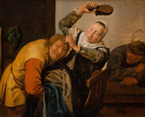 jan-miense-molenaer-1637-这五个感官触摸艺术印刷精美的艺术复制品墙艺术id-a01sl1vak
