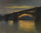 फ्रेडरिक-ओक्स-सिल्वेस्टर-1903-द-ब्रिज-कला-प्रिंट-ललित-कला-पुनरुत्पादन-दीवार-कला-आईडी-ए01yyl6एलवी