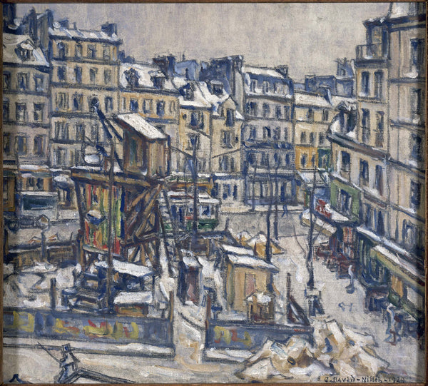 germain-david-nillet-1929-metropolitan-works-at-the-corner-of-rue-du-faubourg-saint-antoine-and-rue-reuilly-art-print-fine-art-reproduction-wall-art