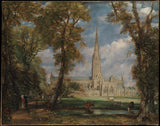 john-constable-1825-salisbury-cathedral-des-de-the-bishops-grounds-impressió-art-reproducció-belles-arts-wall-art-id-a046u3agj