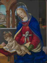 filippino-lippi-1483-madonna-ja-lapse-kunstiprint