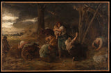 jules-breton-1865-번개-예술-인쇄-미술-복제-벽 예술