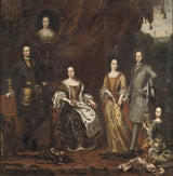 david-klocker-ehrenstrahl-1697-svenska-karl-xi-kungen-av-sverige-med-familjekonst-tryck-fin-konst-reproduktion-väggkonst-id-a06jiirzt