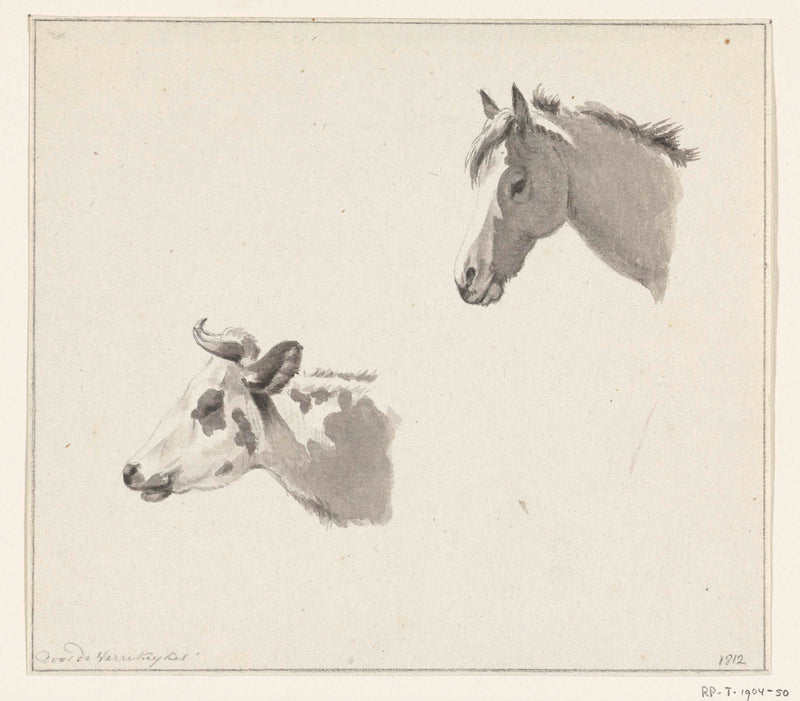 jean-bernard-1812-head-of-a-horse-and-the-head-of-a-cow-art-print-fine-art-reproduction-wall-art-id-a07cwpnv5