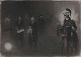 Йохан-Braakensiek-1905-дизайн-за-илюстрация-в Амстердам най-troonre-арт-печат-фино арт-репродукция стена-арт-ID-a07uqyjxx