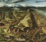 魯珀特·海勒 - 帕維亞之戰藝術印刷美術複製品牆藝術 id-a0814i28t