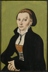 lucas-Cranach-the-eldre-Catharina-von-bora-kone-of-martin-luther-art-print-fine-art-gjengivelse-vegg-art-id-a0899tvpn