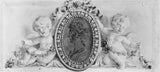 французскі жывапісец-18-га стагоддзя-профільны-партрэт-жанчыны-у-медальёне-пры падтрымцы-путці-арт-прынт-выяўленчае-мастацтва-рэпрадукцыя-сцяна-мастацтва-ід-a09xovvfh