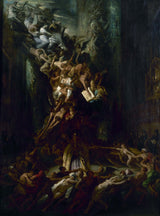 лоуис-цандиде-боулангер-1861-ла-ронде-ду-саббат-арт-принт-фине-арт-репродукција-зидна-уметност