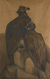 theo-van-hoytema-1885-deux-vautours-art-print-fine-art-reproduction-wall-art-id-a0b2medvc
