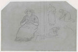 jozef-israels-1834-figure-nghiên cứu-phụ nữ-nghệ thuật-in-mỹ-nghệ-tái tạo-tường-nghệ thuật-id-a0b5fl9od