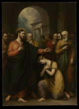 約翰-特朗布爾-1811-被通姦的女人-藝術印刷品-美術複製品-牆藝術-id-a0bbb8xd1