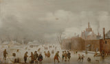 anthonie-verstralen-1623-inverno-paisagem-arte-impressão-belas-artes-reprodução-parede-arte-id-a0c18e2or
