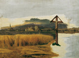 フェルディナンド・ゲオルグ・ヴァルトミュラー1846年ブルン・アム・ゲビルゲの風景アートプリントファインアート複製ウォールアートid-a0c2eg5zf