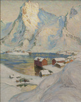 anna-boberg-an-arctic-pavasara-dienas-pētījums-no ziemeļiem-Norvēģijas-art-print-fine-art-reproducēšana-wall-art-id-a0dm4m6dc