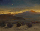 威廉·里斯1908年-怀俄明沙漠艺术打印精美艺术复制品墙艺术ID A0edwjepa