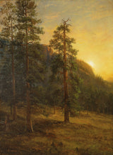 Алберт-Биерстадт-1872-Калифорнија-секвоја-уметност-штампа-ликовна-репродукција-зид-уметност-ид-а0еуовк1и
