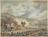 onbekend-1815-Prins-van-Oranje-leidt-de-Nederlandse-troepen-bij-quatre-art-print-fine-art-reproductie-muurkunst-id-a0f1jekka