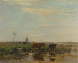 Виллем-Марис-1895-Ливада-са-кравама-код-водене-уметности-принт-ликовна-репродукција-зид-уметност-ид-а0г721офи