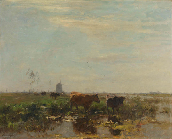 willem-maris-1895-meadow-with-cows-by-the-water-art-print-fine-art-reproduction-wall-art-id-a0g721ofi