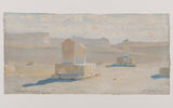 henry-brokman-1893-cairo-tobs-of-the-halifs-art-print-fine-art-reproduction-wall art