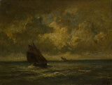 jules-dupre-1875-dwie-łodzie-w-burzy-artystyka-reprodukcja-dzieła-sztuki-ściennej-art-id-a0i58ntfn