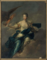 jean-marc-nattier-1730-domniemany-portret-madame-de-mailly-1710-1751-by-hebe-art-print-reprodukcja-dzieł sztuki-wall-art
