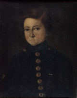 據稱利奧波德·雨果 1827-1866 年的匿名肖像畫藝術印刷品美術複製品牆藝術