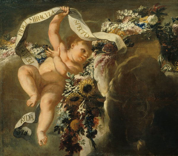 peter-strudel-1699-cherub-with-garlands-and-banner-art-print-fine-art-reproduction-wall-art-id-a0l7660pv