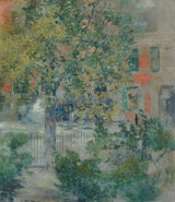 羅伯特·弗雷德里克·布魯姆-1900-從藝術家的窗口格羅夫街藝術印刷品美術複製品牆藝術 ID-a0l8bnmre