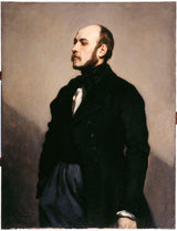 托馬斯-時尚-1841-裡奧-ohnet-藝術印刷品-美術-複製品-牆藝術的肖像