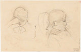 jozef-israels-1834-kaks-naissoost pead-kunst-print-kujutav-kunst-reproduktsioon-seinakunst-id-a0mgix2jv