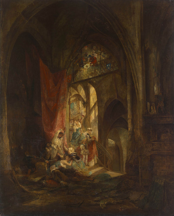 carl-theodor-von-piloty-scene-on-the-castle-steps-art-print-fine-art-reproduction-wall-art-id-a0mpqf3mh