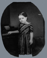 塞繆爾-洛維特-瓦爾多-1854-女孩藝術印刷品精美藝術複製品牆藝術 id-a0o4fxf6q 肖像