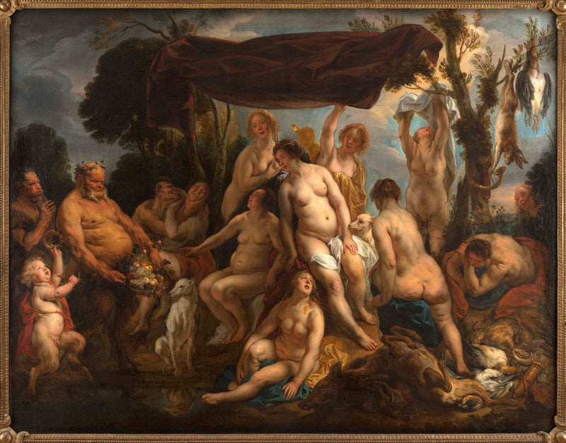 jacob-jordaens-1623-dianes-rest-art-print-fine-art-reproduction-wall-art