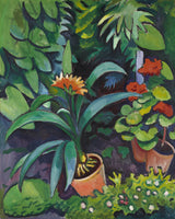 August-Macke-1911-Flowers-in-the-Garden-Clivia-and-Geraniums-Art-Print-Art-Fine-Reproduction-Wall-Art-ID-a0r9l0jtw