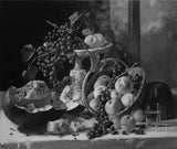 約翰·F·弗朗西斯-1857-靜物與水果藝術印刷品美術複製品牆藝術 id-a0rnipejp