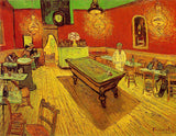 文森特·梵·高1888年，夜间咖啡馆艺术印刷精美的艺术复制品墙艺术ID a0rnttz0a