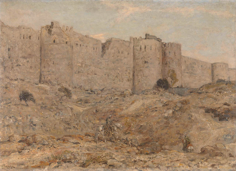 marius-bauer-1898-city-wall-in-india-art-print-fine-art-reproduction-wall-art-id-a0skcbkjd