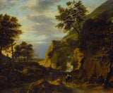 roelant-roghman-1650-núi-phong cảnh-với-thác nước-nghệ thuật in-mỹ thuật-tái sản xuất-tường-nghệ thuật-id-a0t4xcixg